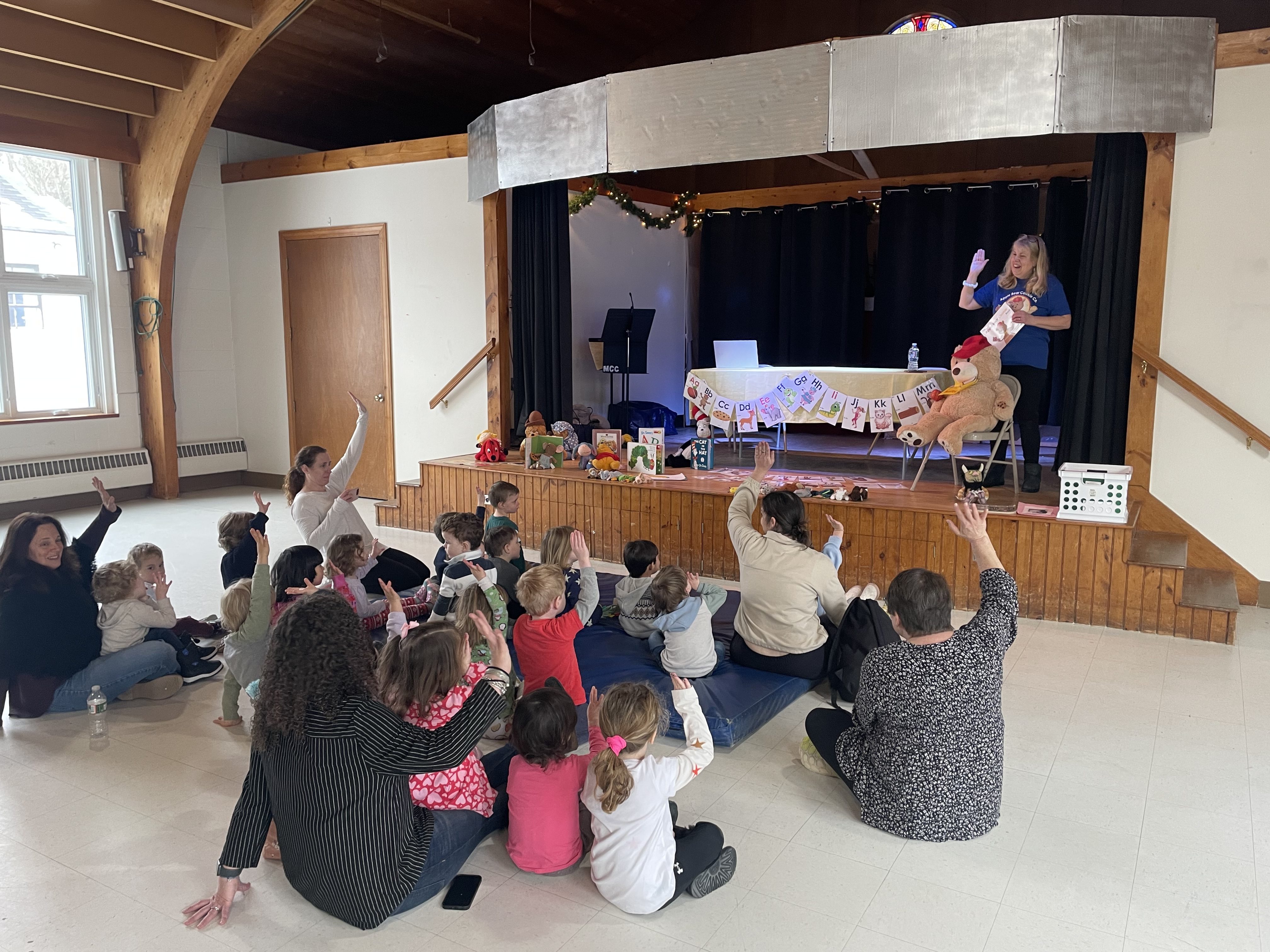 Local Author Visits Sudbury Cooperative Preschool
